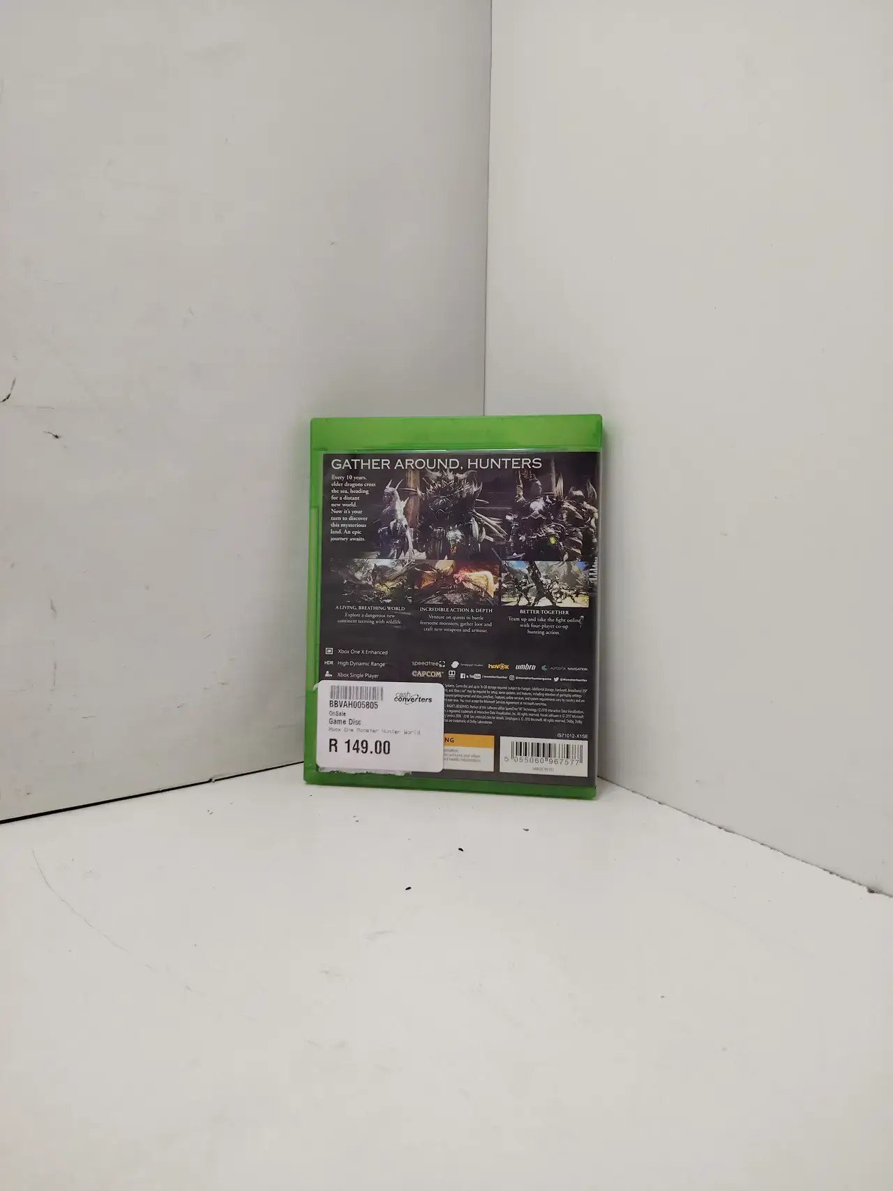 Xbox One Game Disc | Monster Hunter World - Thumbnail 2